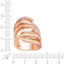 Кольцо из серебра с фианитом