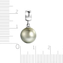 Подвеска из белого золота с жемчугом