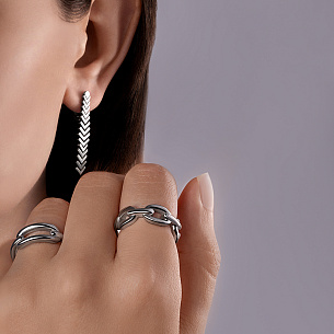 Кольцо из серебра