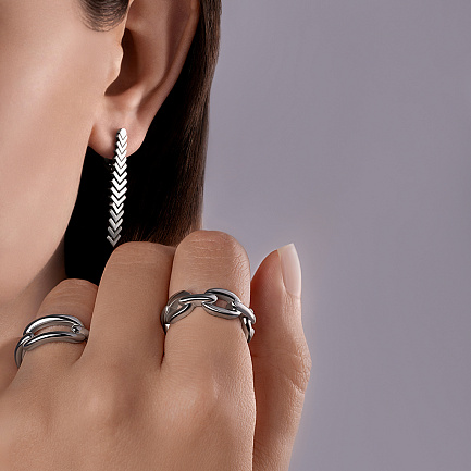 Кольцо из серебра