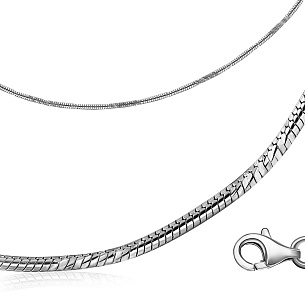 Цепь декоративная из серебра