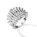 Кольцо из белого золота