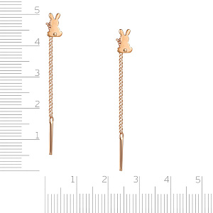 Серьги Продевки детские