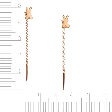 Серьги Продевки детские