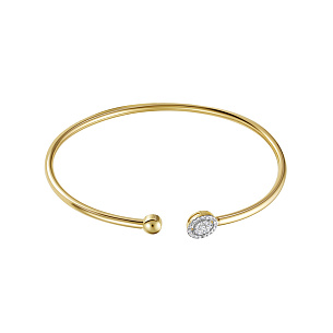 Браслет из золота с бриллиантом