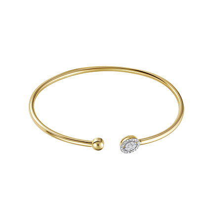 Браслет из золота с бриллиантами