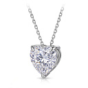 Колье из серебра с фианитом