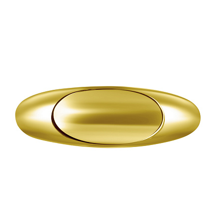 Кольцо из серебра с позолотой