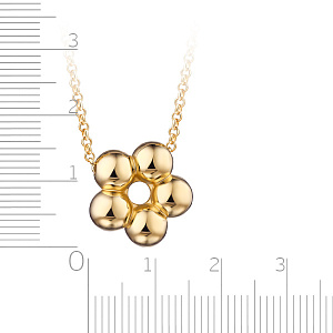 Колье из серебра