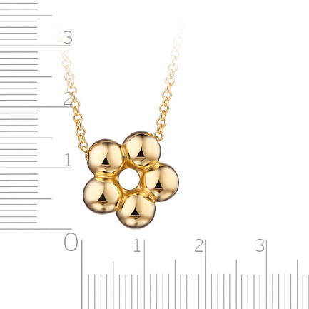 Колье из серебра