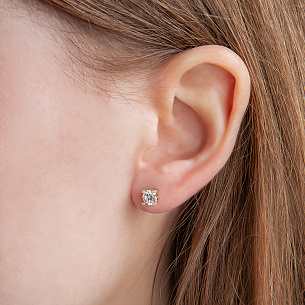 Серьги Пусеты