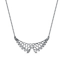 Колье из серебра с бриллиантами