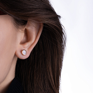 Серьги Пусеты