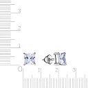 Серьги Пусеты