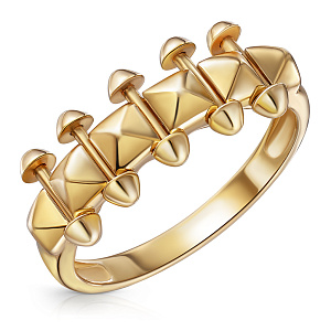 Кольцо из желтого золота