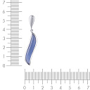 Подвеска из серебра