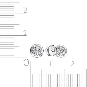 Серьги Пусеты