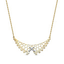 Колье из серебра с бриллиантами