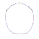 Бусы из красного золота с жемчугом