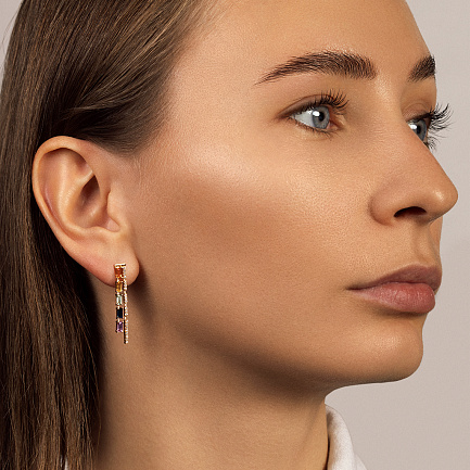 Серьги Пусеты