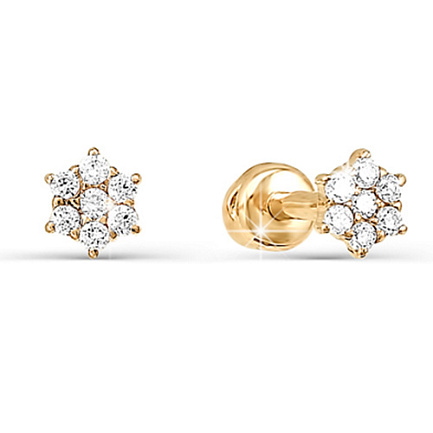 Серьги Пусеты