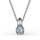 Колье из серебра