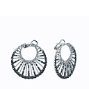 Конго из белого золота с бриллиантами