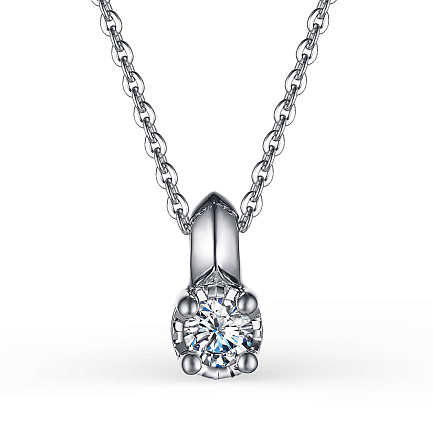 Колье из серебра