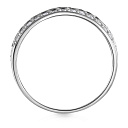 Кольцо из белого золота с бриллиантами