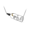 Колье из серебра