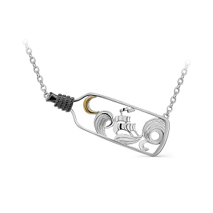 Колье из серебра