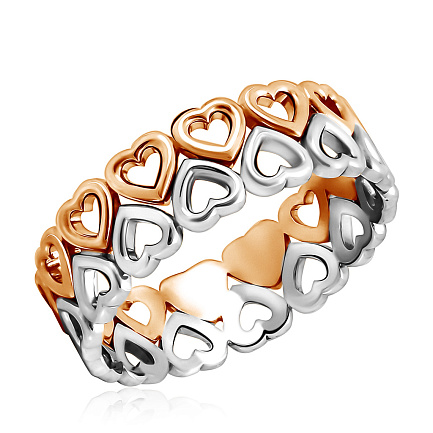 Кольцо из красного золота