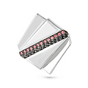 Подвеска из серебра с фианитами