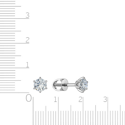 Серьги Пусеты