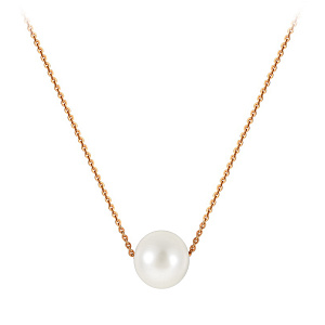 Колье из красного золота