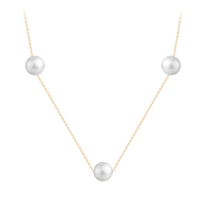 Колье из красного золота