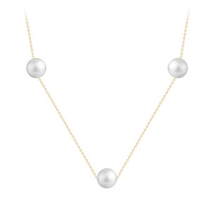 Колье из красного золота