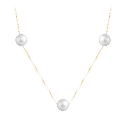 Колье из красного золота