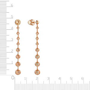 Серьги Пусеты