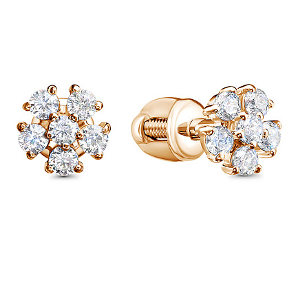 Серьги Пусеты