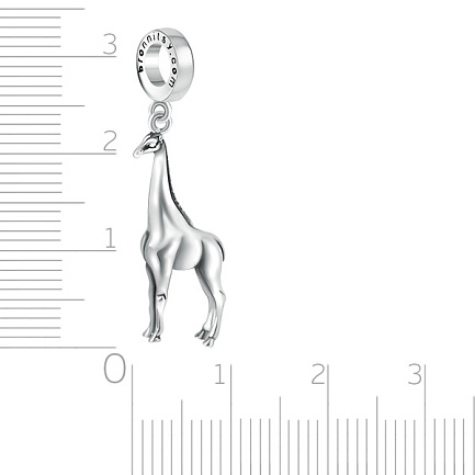 Шарм-подвеска Жираф