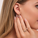 Кольцо из комбинированного золота