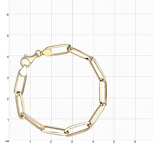 Браслет из желтого золота