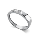 Кольцо из белого золота