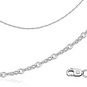 Браслет автомат из серебра, плетение панцирное