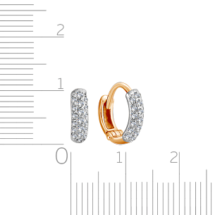 Серьги Конго детские