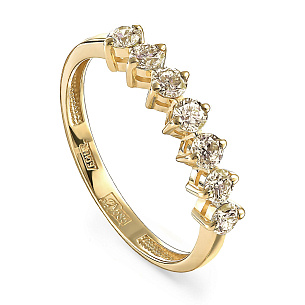 Кольцо из желтого золота