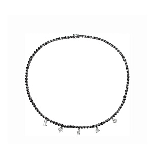 Колье из белого золота