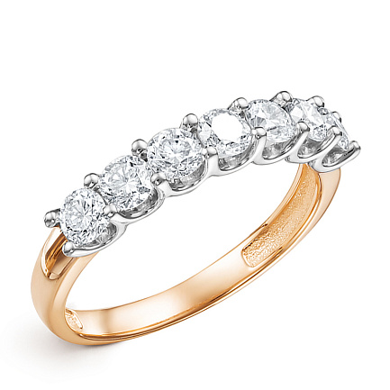 Кольцо из красного золота