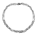 Браслет декоративный из серебра